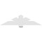 Ekena Millwork Kennewick Architectural Grade PVC Gable Bracket, 60"W x 15"H x 4"D x 6"F, 6/12 Pitch GBP060X15X0406KEN00 - alternate 3
